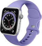 Strap-it Strap-it Apple Watch Silicone Strap Classic (Purple)