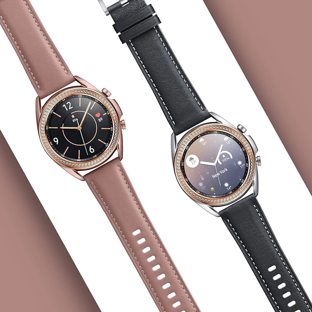 Strap-it Strap-it Samsung Galaxy Watch 3 41mm Bezel Ring (Rose Gold Diamond) Strap-it Strap-it Samsung Galaxy Watch 3 41mm Bezel Ring (Rose Gold Diamond)