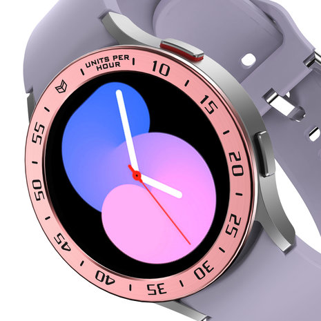 Strap-it Strap-it Samsung Galaxy Watch 5 40mm Bezel Ring Time (Pink) Strap-it Strap-it Samsung Galaxy Watch 5 40mm Bezel Ring Time (Pink)