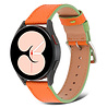 Strap-it Strap-it Samsung Galaxy Watch 4 40mm Leather Strap (Orange/Green) Strap-it Strap-it Samsung Galaxy Watch 4 40mm Leather Strap (Orange/Green)