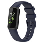 Strap-it Strap-it Fitbit Inspire 3 Silicone Strap (Dark Blue)