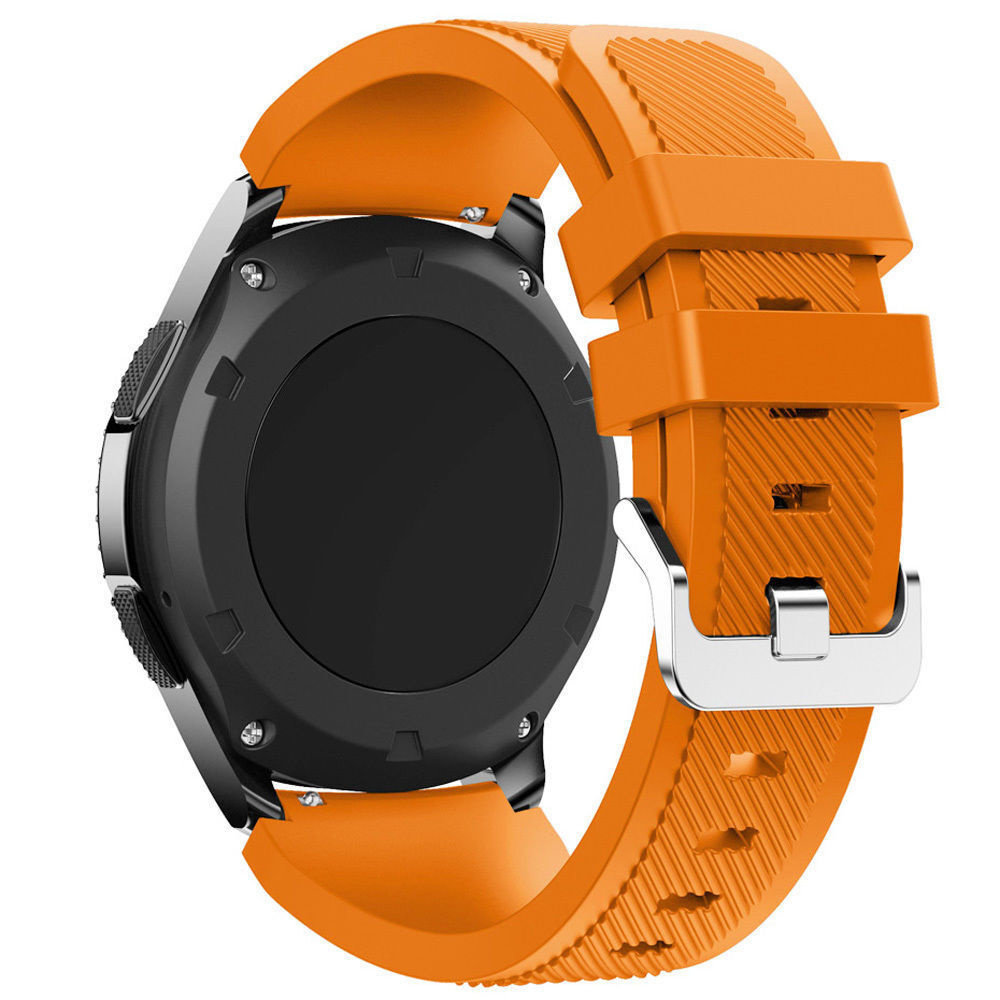 Strap-it Strap-it Samsung Galaxy Watch 3 41mm Silicone Strap (Orange) Strap-it Strap-it Samsung Galaxy Watch 3 41mm Silicone Strap (Orange)