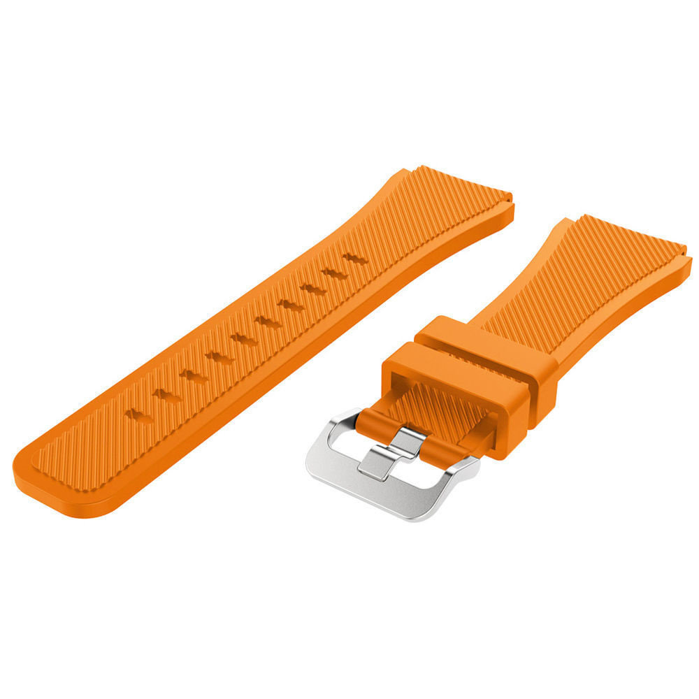 Strap-it Strap-it Samsung Galaxy Watch 3 41mm Silicone Strap (Orange) Strap-it Strap-it Samsung Galaxy Watch 3 41mm Silicone Strap (Orange)