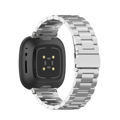 Strap-it Strap-it Fitbit Versa 3 Steel Strap (Silver) Strap-it Strap-it Fitbit Versa 3 Steel Strap (Silver)