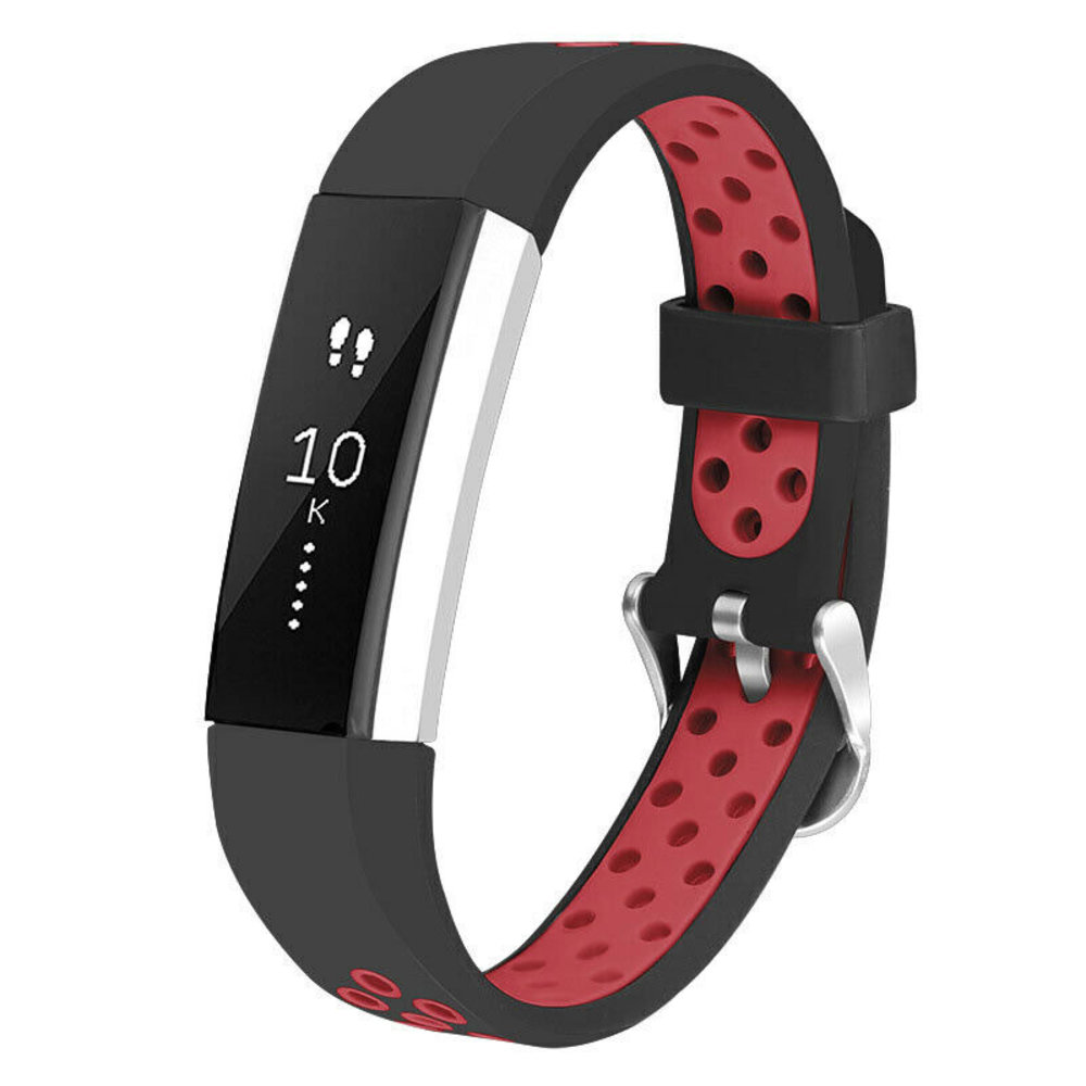 Strap-it Strap-it Fitbit Alta (HR) Sport Strap (Black/Red) Strap-it Strap-it Fitbit Alta (HR) Sport Strap (Black/Red)