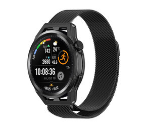 Strap-it Huawei Watch GT Milanese Strap (Black) Strap-it Huawei Watch GT Milanese Strap (Black)