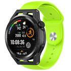 Strap-it Strap-it Huawei Watch GT Silicone Strap (Bright Green)