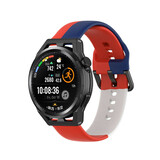 Strap-it Huawei Watch GT Sport Strap (Red-White-Blue) Strap-it Huawei Watch GT Sport Strap (Red-White-Blue)