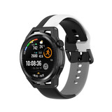 Strap-it Huawei Watch GT Sport Strap (Black-White-Grey) Strap-it Huawei Watch GT Sport Strap (Black-White-Grey)