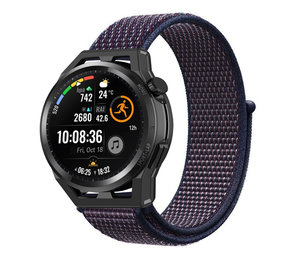 Strap-it Huawei Watch GT Nylon Strap (Purple-Blue) Strap-it Huawei Watch GT Nylon Strap (Purple-Blue)