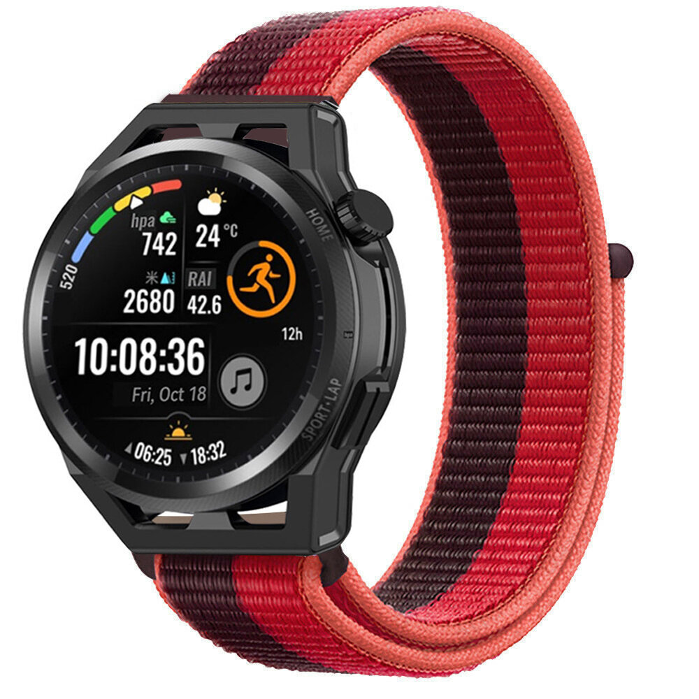 Strap-it Strap-it Huawei Watch GT Nylon Strap (Cherry Magenta) Strap-it Strap-it Huawei Watch GT Nylon Strap (Cherry Magenta)