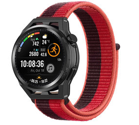 Strap-it Huawei Watch GT Nylon Strap (Cherry Magenta) Strap-it Huawei Watch GT Nylon Strap (Cherry Magenta)