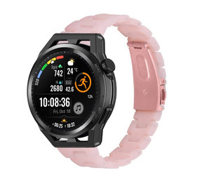 Strap-it Huawei Watch GT Resin Strap (Pink) Strap-it Huawei Watch GT Resin Strap (Pink)