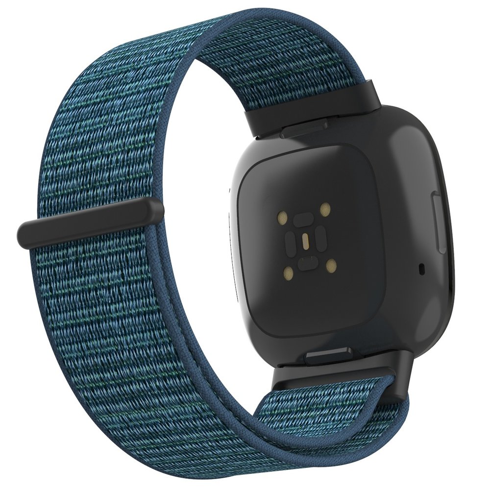 Strap-it Strap-it Fitbit Versa 4 Nylon Strap (Blue) Strap-it Strap-it Fitbit Versa 4 Nylon Strap (Blue)