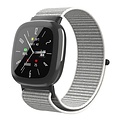 Strap-it Fitbit Sense 2 Nylon Strap (Grey)