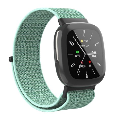 Strap-it Strap-it Fitbit Sense 2 Nylon Strap (Mint) Strap-it Strap-it Fitbit Sense 2 Nylon Strap (Mint)