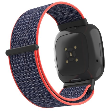 Strap-it Strap-it Fitbit Sense 2 Nylon Strap (Pink/Indigo) Strap-it Strap-it Fitbit Sense 2 Nylon Strap (Pink/Indigo)