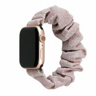 Strap-it Strap-it Apple Watch Scrunchie Strap (Shiny Pink)