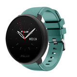 Strap-it Polar Ignite 3 Silicone Strap with Buckle (Viridian)