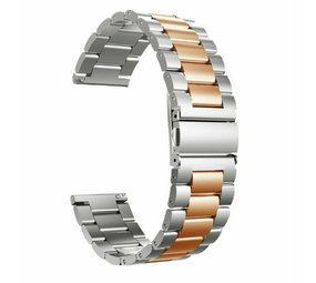 Strap-it Polar Ignite 3 Steel Strap (Silver/Rose Gold) Strap-it Polar Ignite 3 Steel Strap (Silver/Rose Gold)