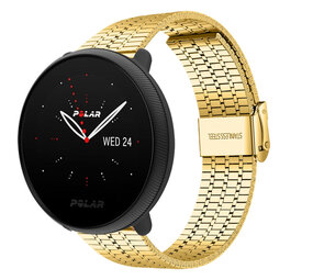 Strap-it Polar Ignite 3 Fine Steel Strap (Gold) Strap-it Polar Ignite 3 Fine Steel Strap (Gold)