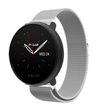 Strap-it Polar Ignite 3 Milanese Strap (Silver)