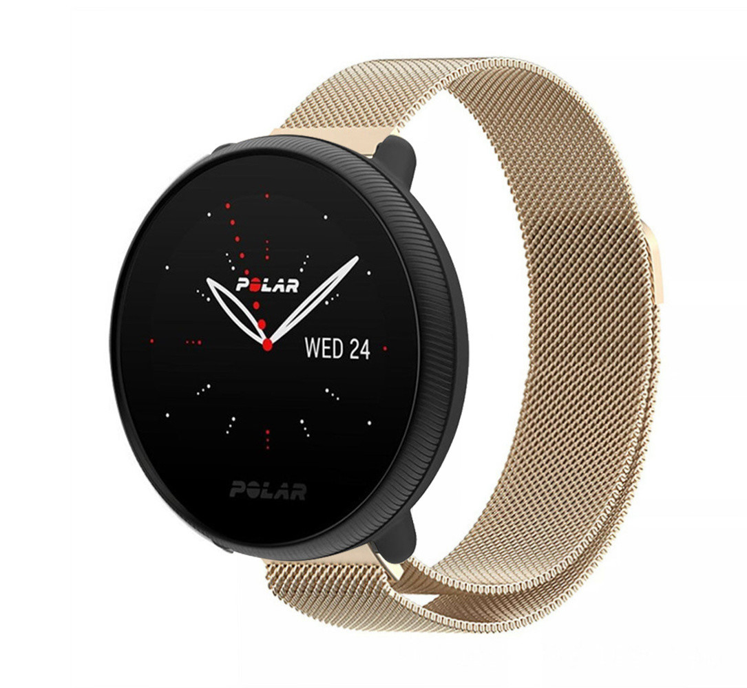 Strap-it Strap-it Polar Ignite 3 Milanese Strap (Champagne) Strap-it Strap-it Polar Ignite 3 Milanese Strap (Champagne)