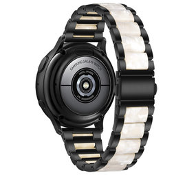 Strap-it Polar Ignite 3 Steel Resin Strap (Black/White) Strap-it Polar Ignite 3 Steel Resin Strap (Black/White)