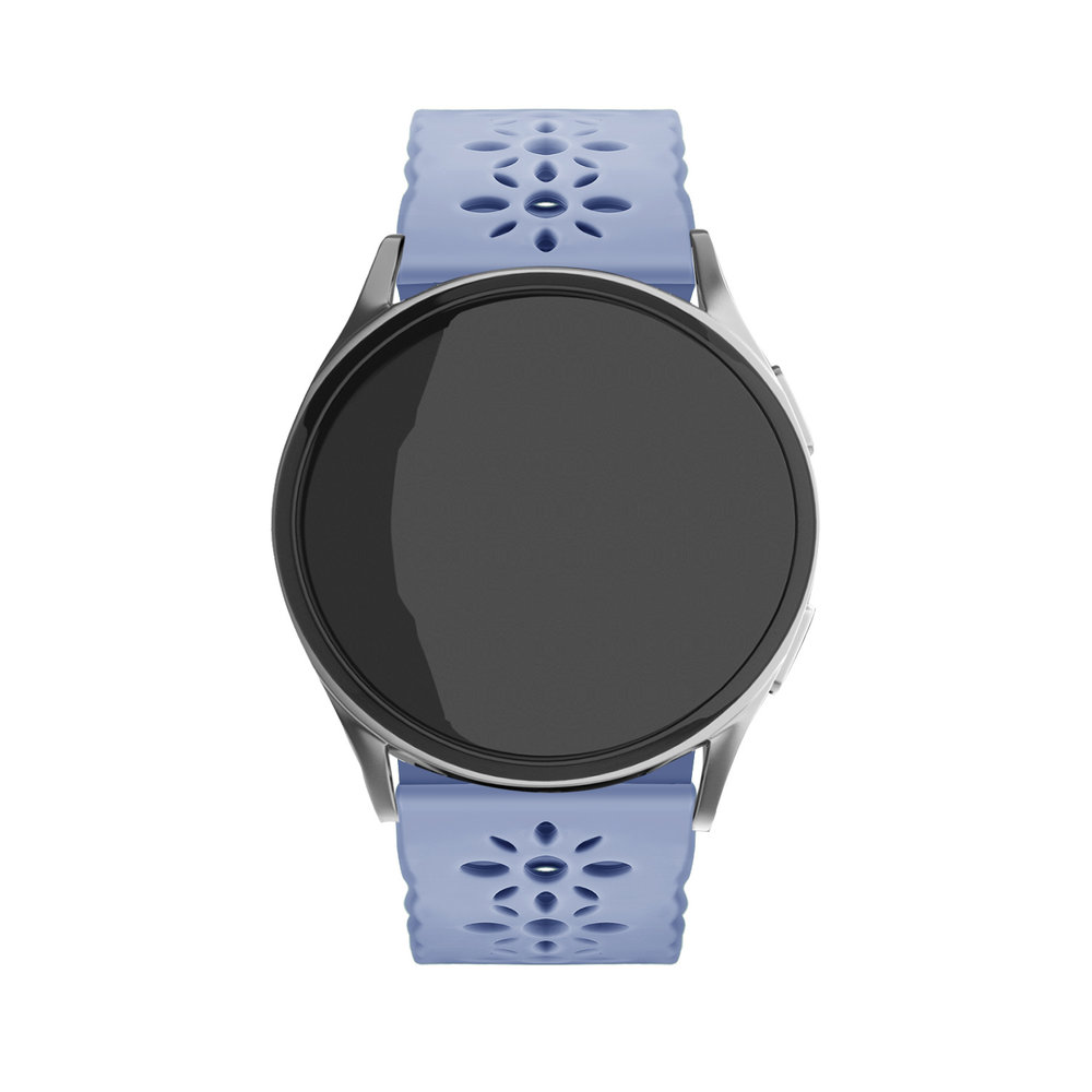 Strap-it Strap-it Polar Ignite 3 Patterned Silicone Strap (Lavender Grey)