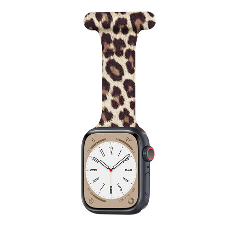 Apple Watch Nurse Fob Leopard