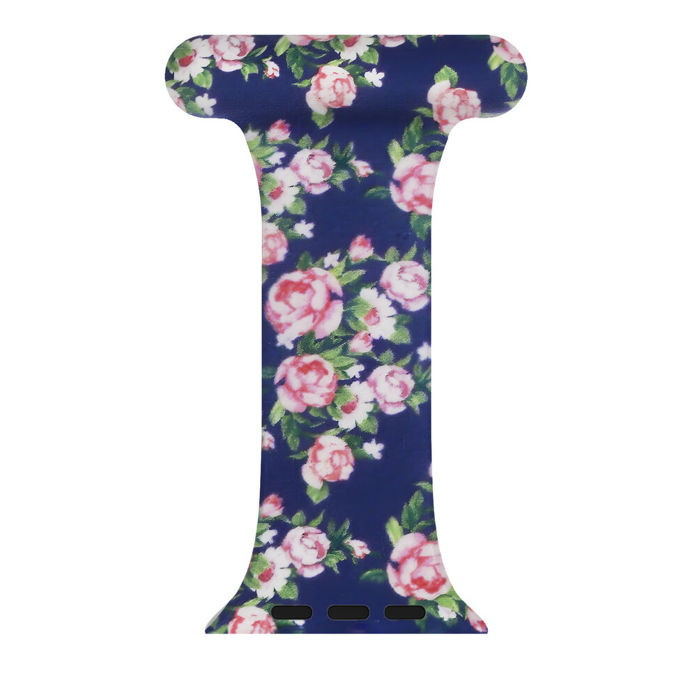 Strap-it Strap-it Apple Watch Nurse Fob (Roses) Strap-it Strap-it Apple Watch Nurse Fob (Roses)