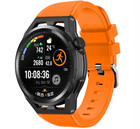 Strap-it Strap-it Huawei Watch GT Silicone Strap with Buckle (Orange)
