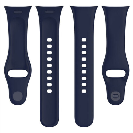 Strap-it Strap-it Redmi Watch 3 Silicone Strap (Dark Blue)