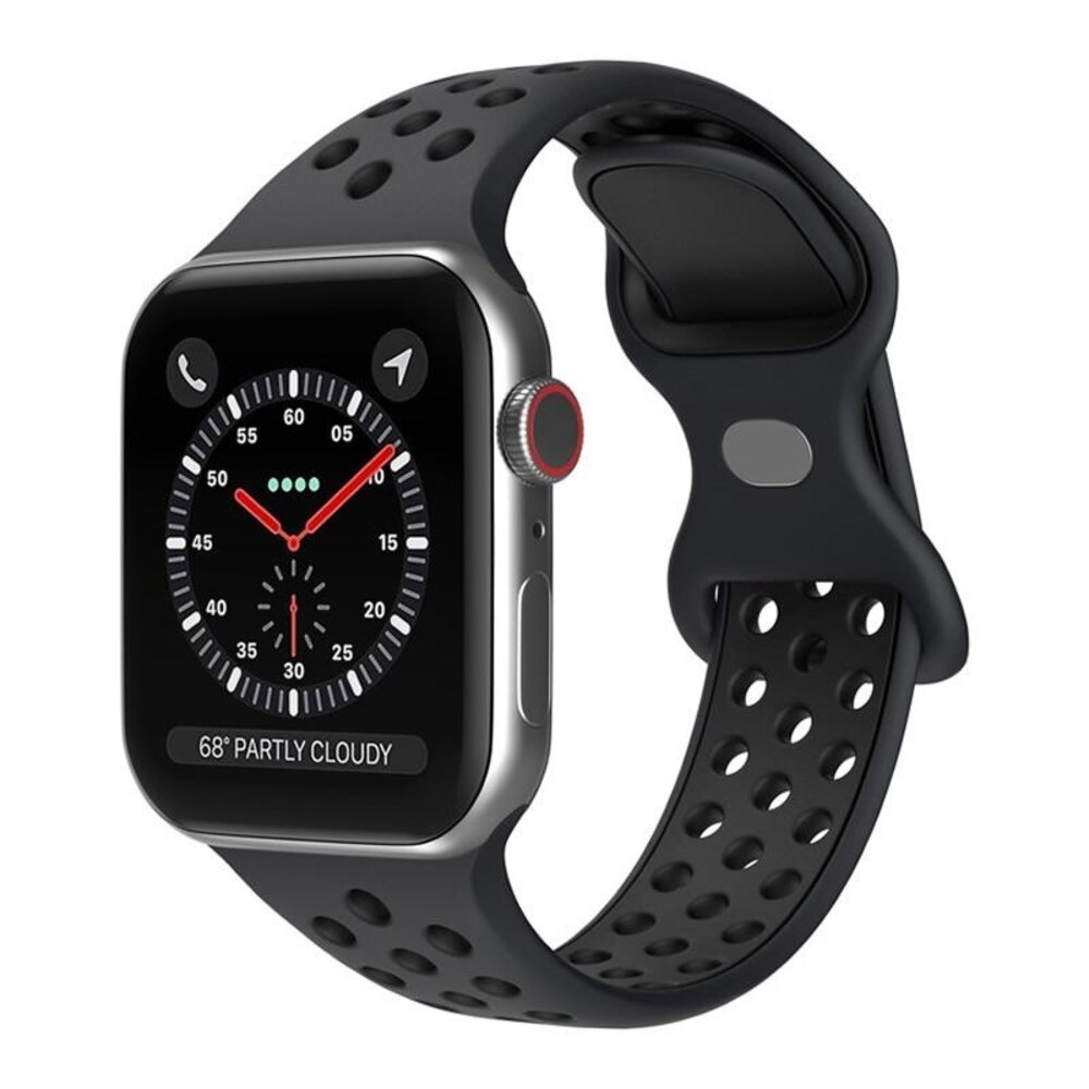 Strap-it Strap-it Apple Watch Sport Strap (Dark Grey/Black) Strap-it Strap-it Apple Watch Sport Strap (Dark Grey/Black)