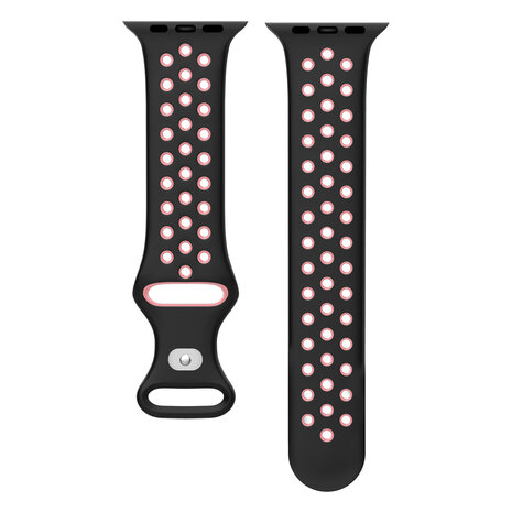 Strap-it Strap-it Apple Watch Sport Strap Classic (Black/Pink) Strap-it Strap-it Apple Watch Sport Strap Classic (Black/Pink)