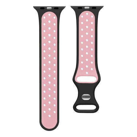 Strap-it Strap-it Apple Watch Sport Strap Classic (Black/Pink) Strap-it Strap-it Apple Watch Sport Strap Classic (Black/Pink)