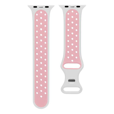 Strap-it Strap-it Apple Watch Sport Strap Classic (White/Pink) Strap-it Strap-it Apple Watch Sport Strap Classic (White/Pink)