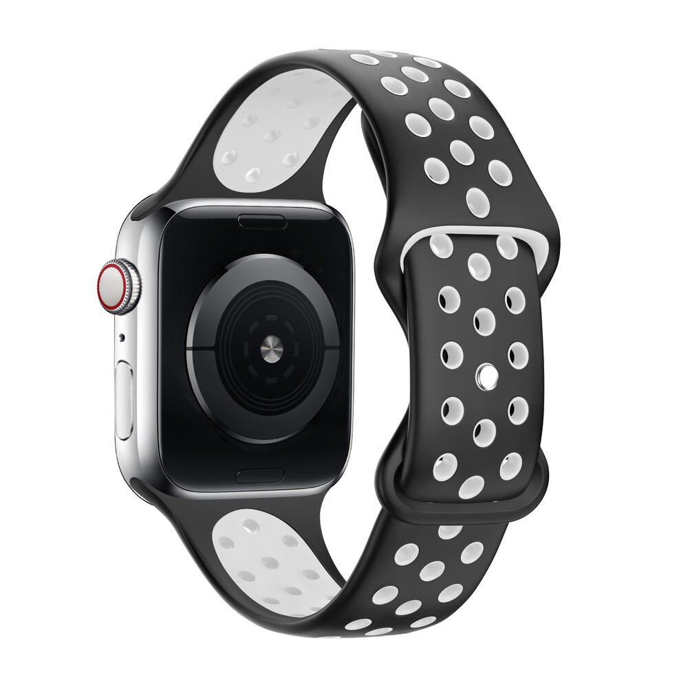 Strap-it Strap-it Apple Watch Sport Strap Classic (Black/White) Strap-it Strap-it Apple Watch Sport Strap Classic (Black/White)