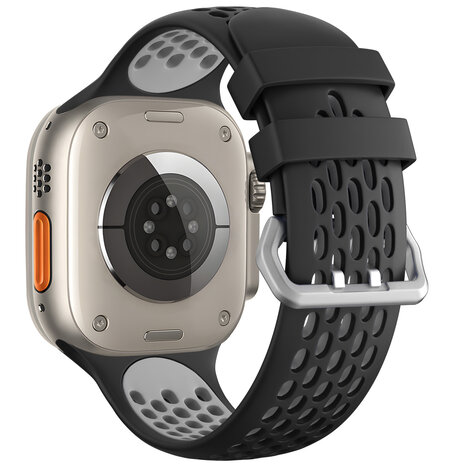 Strap-it Strap-it Apple Watch Sport Strap with Buckle (Black/Grey) Strap-it Strap-it Apple Watch Sport Strap with Buckle (Black/Grey)