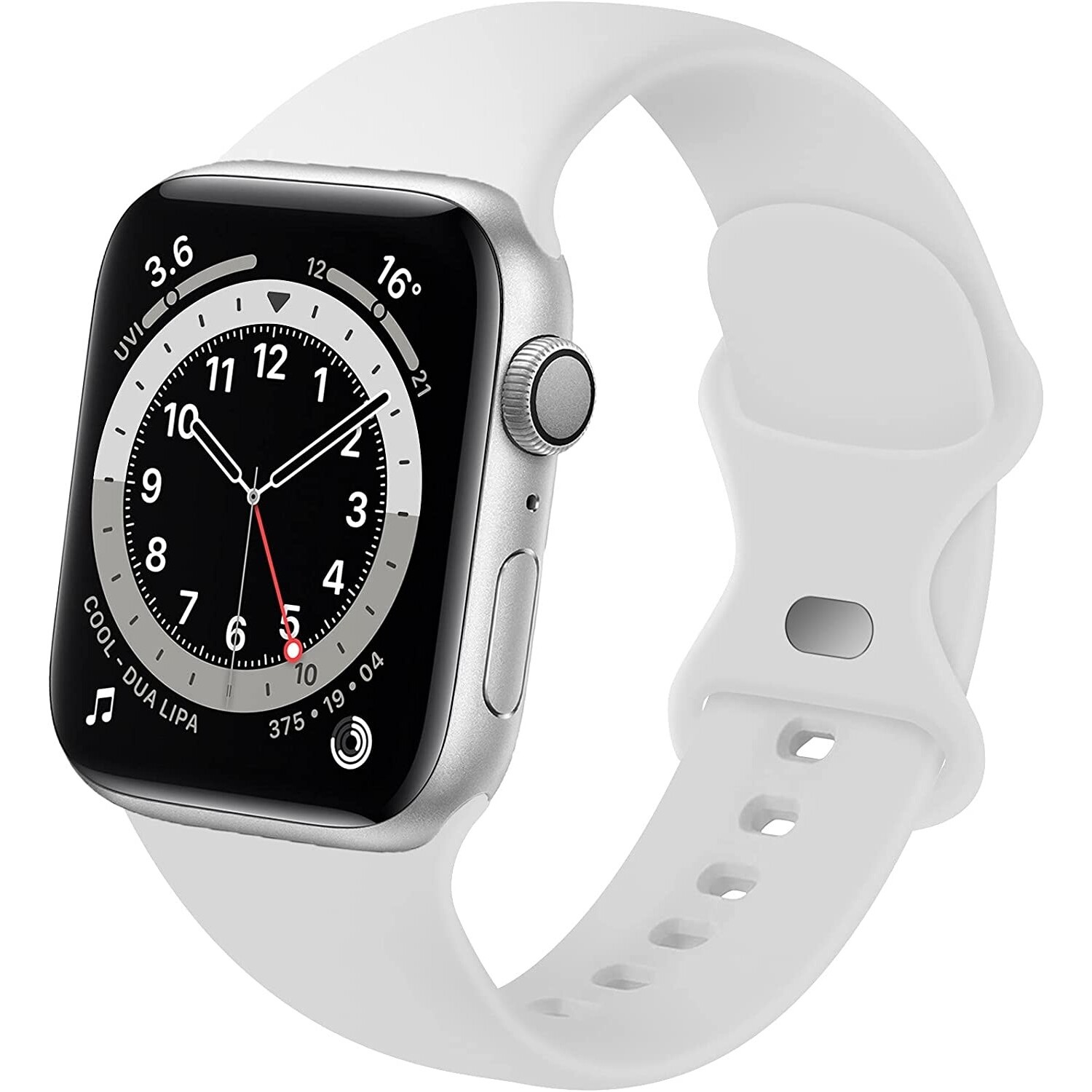 Apple Watch Silicone Strap classic White