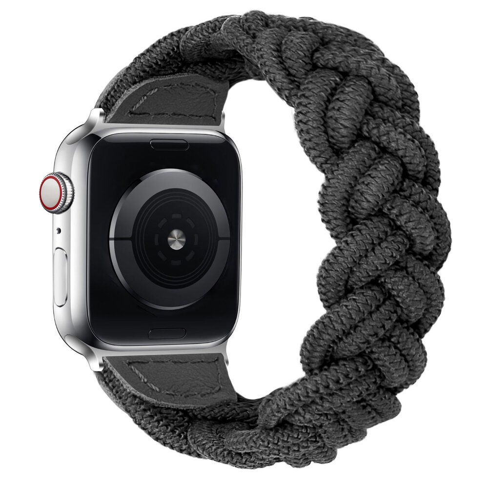 Strap-it Strap-it Apple Watch Twisted Nylon Strap (Black) Strap-it Strap-it Apple Watch Twisted Nylon Strap (Black)