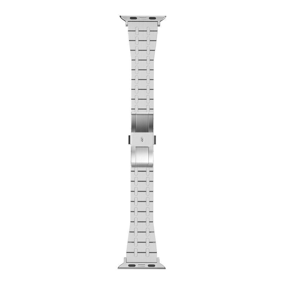 Strap-it Strap-it Apple Watch Royal Steel Strap (Silver) Strap-it Strap-it Apple Watch Royal Steel Strap (Silver)