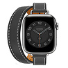 Strap-it Strap-it Apple Watch Leather Double Loop Tour (Black) Strap-it Strap-it Apple Watch Leather Double Loop Tour (Black)