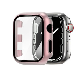 Strap-it Apple Watch Hardcase with Glass (Rose Pink) Strap-it Apple Watch Hardcase with Glass (Rose Pink)