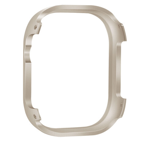 Strap-it Strap-it Apple Watch Ultra Metal Case 49mm (Starlight) Strap-it Strap-it Apple Watch Ultra Metal Case 49mm (Starlight)