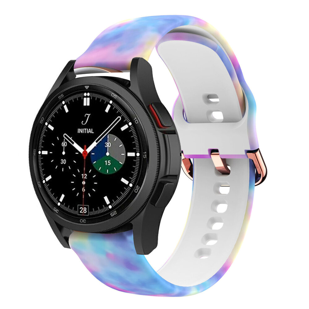Strap-it Strap-it Samsung Galaxy Watch 4 Classic 46mm Strap Sweet Candy Strap-it Strap-it Samsung Galaxy Watch 4 Classic 46mm Strap Sweet Candy
