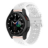 Strap-it Strap-it Samsung Galaxy Watch 4 Classic 46mm Patterned Silicone Strap (White) Strap-it Strap-it Samsung Galaxy Watch 4 Classic 46mm Patterned Silicone Strap (White)