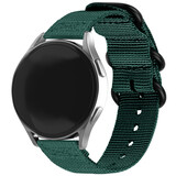 Strap-it Samsung Galaxy Watch 4 Classic 46mm Nylon Strap with Buckle (Dark Green) Strap-it Samsung Galaxy Watch 4 Classic 46mm Nylon Strap with Buckle (Dark Green)