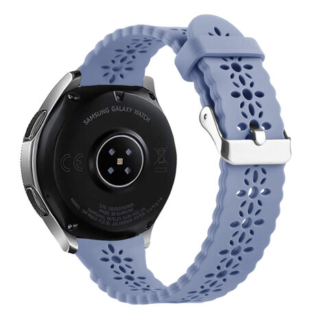 Strap-it Strap-it Samsung Galaxy Watch 4 40mm Patterned Silicone Strap (Lavender Grey) Strap-it Strap-it Samsung Galaxy Watch 4 40mm Patterned Silicone Strap (Lavender Grey)