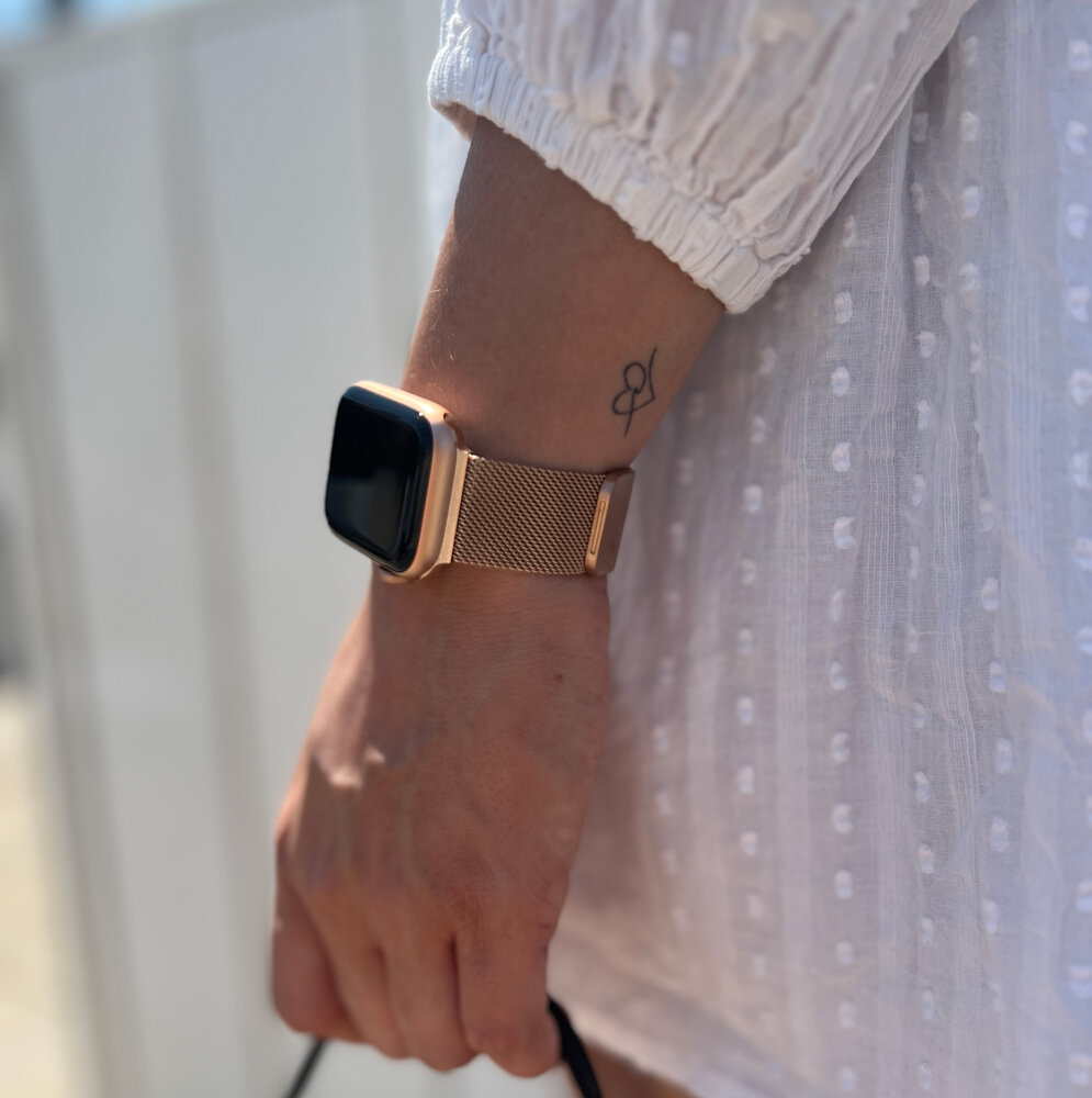 Fitbit Charge 3 Milanese Strap Rose Gold